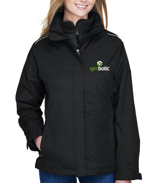 Core 365 Region Veste 3-en-1 avec doublure polaire pour femmes / Core 365 Ladies Region 3-in-1 Jacket with Fleece Liner