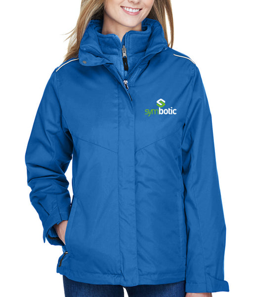 Core 365 Region Veste 3-en-1 avec doublure polaire pour femmes / Core 365 Ladies Region 3-in-1 Jacket with Fleece Liner