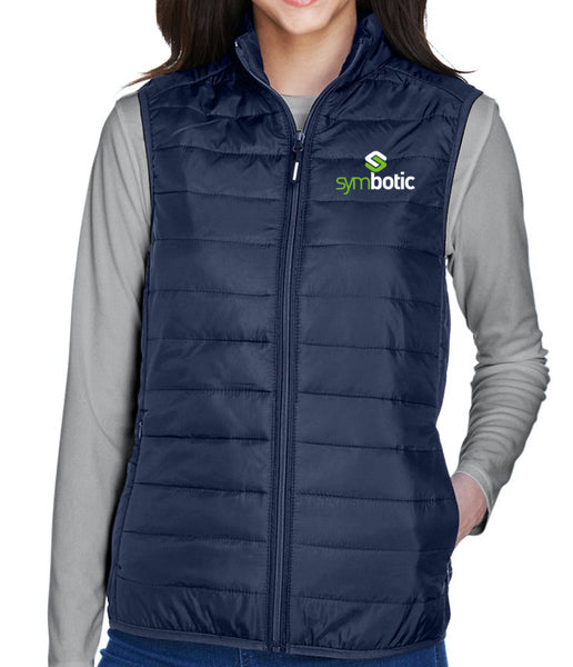 Core 365 Prevail Veste Puffer Repliable pour femmes / Core 365 Ladies' Prevail Packable Puffer Vest